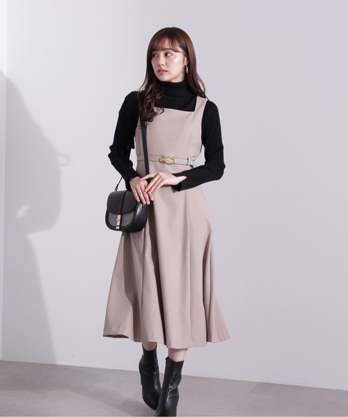 PROPORTION BODY DRESSING（プロポーションボディドレッシング）の「クラシカルジャンスカ / 1212240010（ワンピース・レディース・ベージュ/ダークグレー・SMALL/MEDIUM）」の15枚目の写真