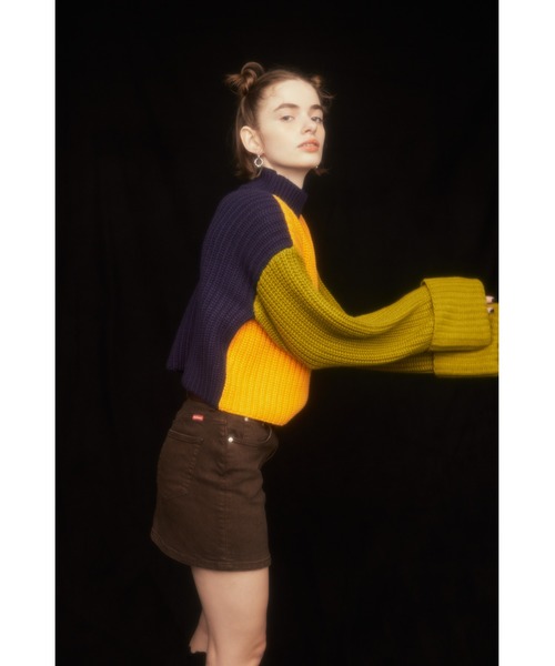 SLY（スライ）の「ODD BUCKLE BELT オッド バックル ベルト（ベルト・レディース・ブラウン/ブラック・FREE）」の20枚目の写真