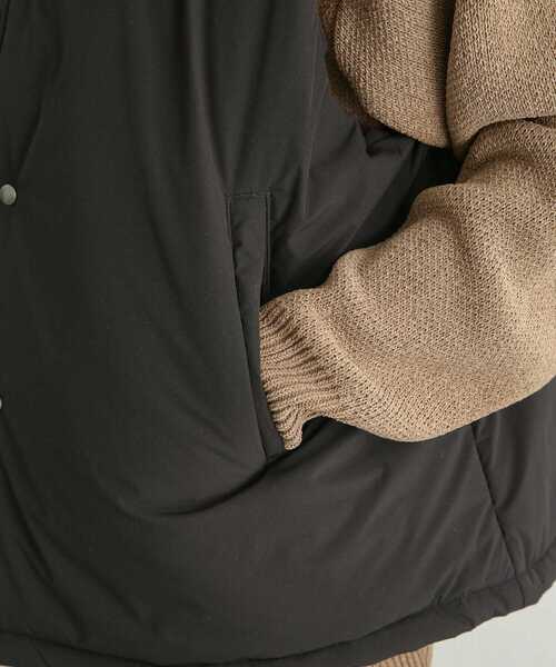 SENSE OF PLACE by URBAN RESEARCH（センスオブプレイスバイアーバンリサーチ）の「パデットベスト（ダウンベスト・メンズ・ブラック・MEDIUM/LARGE）」の18枚目の写真