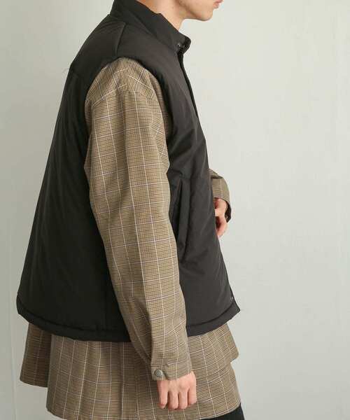 SENSE OF PLACE by URBAN RESEARCH（センスオブプレイスバイアーバンリサーチ）の「パデットベスト（ダウンベスト・メンズ・ブラック・MEDIUM/LARGE）」の6枚目の写真