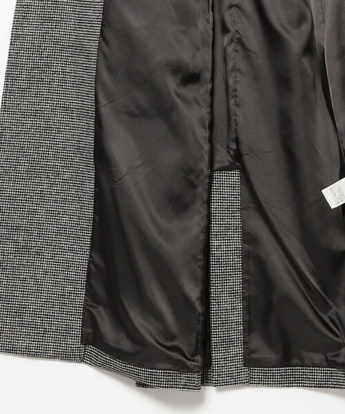 B:MING by BEAMS(ビーミングバイビームス)の「B:MING by BEAMS / オーバーチェック コート(チェスターコート・レディース・ハウンドトゥース/チェック・SMALL/MEDIUM/LARGE)」の6枚目の写真
