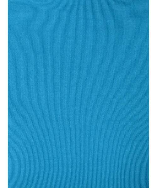 EVRIS（エヴリス）の「BASICクロップドハイネックトップス（Tシャツ/カットソー・レディース・ブラック/ブルー/パープル/ホワイト・FREE）」の10枚目の写真