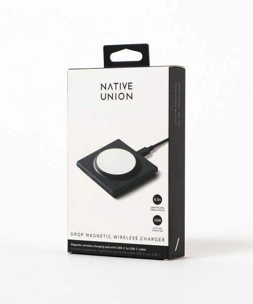 Native Union（ネイティブユニオン）の「NATIVE UNION / DROP MAGNETIC WIRELESS CHARGER（スマホグッズ・メンズ・ブラック・ONE SIZE）」の12枚目の写真