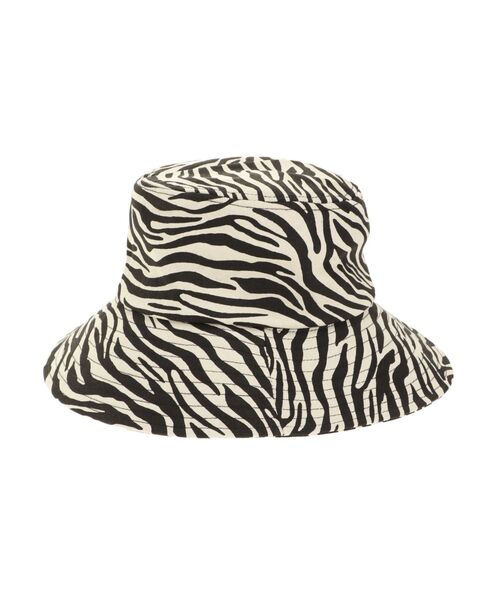 jouetie(ジュエティ)の「アニマルパターンハット(ハット・レディース・オフホワイト/ブラウン・FREE)」の8枚目の写真