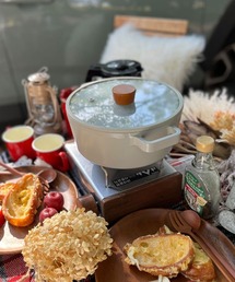 FIKA（フィカ）の「FIKA ミッドナイトグリーン キャセロール（両手鍋） 22cm（鍋/フライパン・メンズ）」