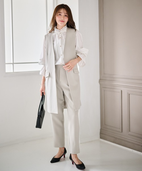 セール】【2点セット】【S～3Lサイズ】防シワ/抗菌防臭 ノーカラー