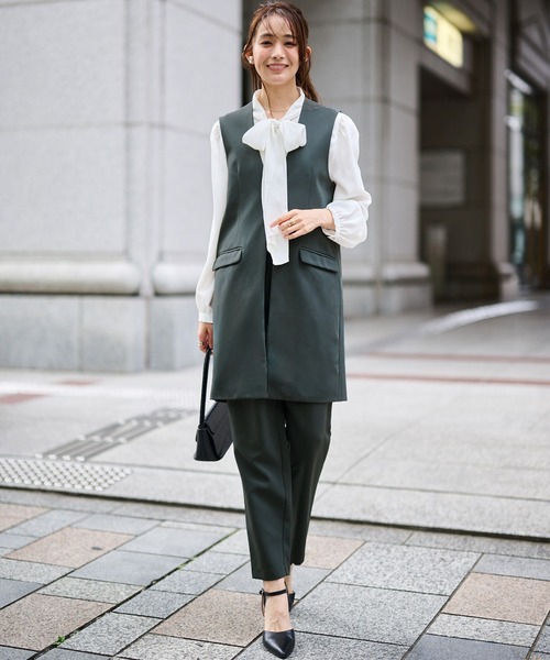 セール】【2点セット】【S～3Lサイズ】防シワ/抗菌防臭 ノーカラー