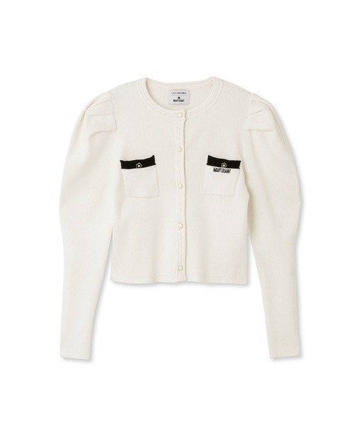 LILY BROWN（リリーブラウン）の「【LILY BROWN×MARY QUANT】カーディガン（カーディガン/ボレロ・レディース・ブラック/その他/ホワイト・FREE）」の22枚目の写真