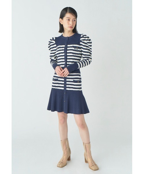 LILY BROWN（リリーブラウン）の「【LILY BROWN×MARY QUANT】カーディガン（カーディガン/ボレロ・レディース・ブラック/その他/ホワイト・FREE）」の11枚目の写真