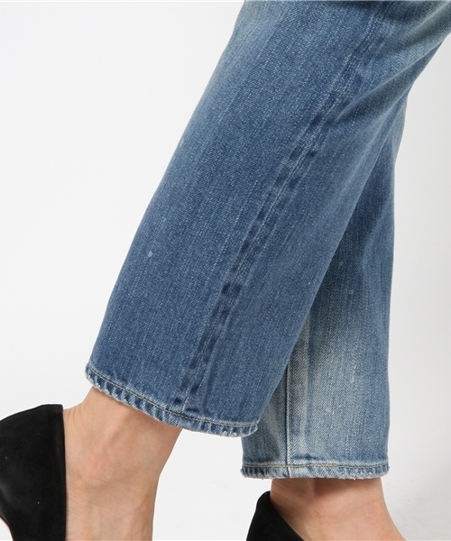 HYSTERIC GLAMOUR（ヒステリックグラマー）の「PPR加工 デニムCOOL BOYS PT（デニムパンツ・レディース・インディゴブルー・X-SMALL/XX-SMALL/SMALL/MEDIUM）」の9枚目の写真