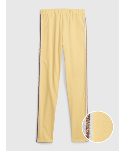 GAP(ギャップ)の「オーガニックコットン レギンス (キッズ)(レギンス/スパッツ・キッズ・マルチ/ライトグレー/イエロー/ブルー/ブラック/その他/ナチュラル・150cm/130cm/120cm/160cm/110cm/140cm)」の5枚目の写真