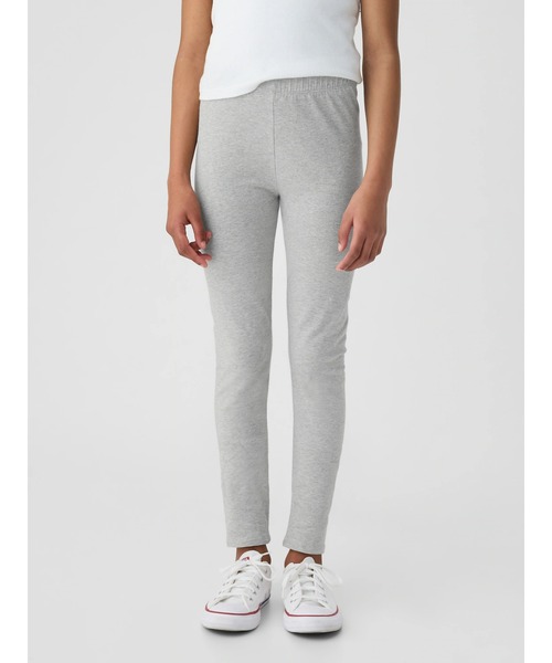 GAP(ギャップ)の「オーガニックコットン レギンス (キッズ)(レギンス/スパッツ・キッズ・マルチ/ライトグレー/イエロー/ブルー/ブラック/その他/ナチュラル・150cm/130cm/120cm/160cm/110cm/140cm)」の2枚目の写真