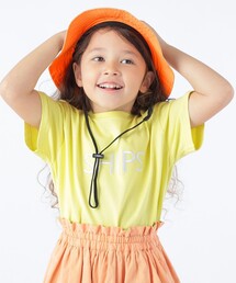 SHIPS KIDS:100~160cm / SHIPS ロゴ TEE