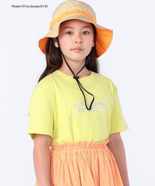 SHIPS(シップス)の「SHIPS KIDS:100~160cm / SHIPS ロゴ TEE(Tシャツ/カットソー・キッズ・ホワイト系/ライトホワイト/クリーム/ブルー/ピンク/ネイビー/ダークブルー/ラベンダー/オフホワイト・100/110/120/130/S/145/M/160)」の17枚目の写真
