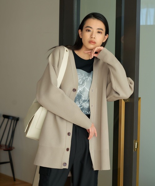 eL（エル）の「【eL】LIFE Picasso TEE/189537（Tシャツ/カットソー・レディース・ブラック/ホワイト・FREE）」の16枚目の写真