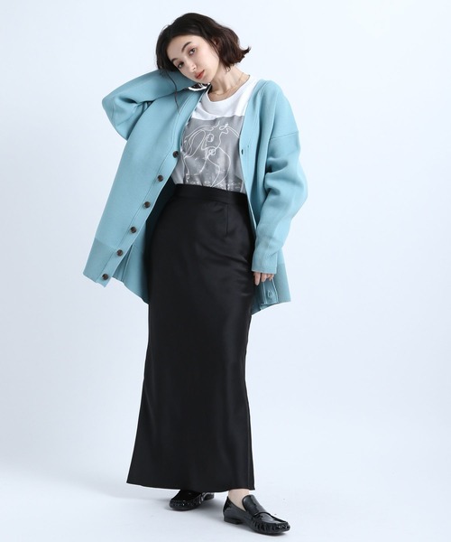 eL（エル）の「【eL】LIFE Picasso TEE/189537（Tシャツ/カットソー・レディース・ブラック/ホワイト・FREE）」の21枚目の写真