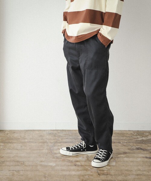 BEAMS（ビームス）の「BEAMS / カットオフ ベイカー アンクルパンツ