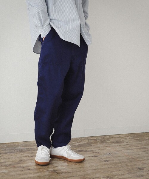 BEAMS（ビームス）の「BEAMS / カットオフ ベイカー アンクルパンツ