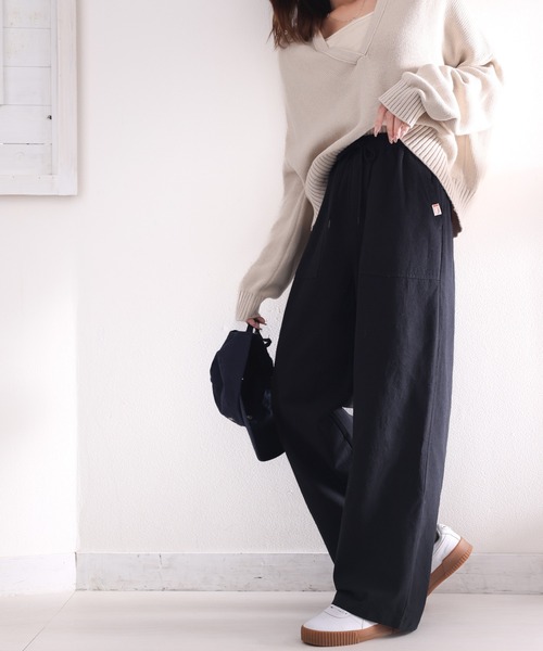 Java(ジャバ)の「《JaVa ジャバコラボ》軽やか&リラクシー。コットン100% リラックスパンツ(その他パンツ・レディース・オフホワイト/モカ/ブラック/サンドベージュ・LARGE/MEDIUM/X-LARGE/SMALL)」の21枚目の写真