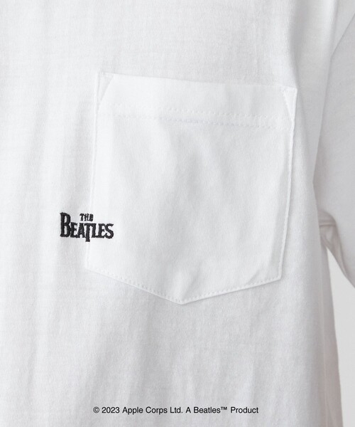 The Beatles(ザビートルズ)の「*SHIPS: THE BEATLES コラボレーション マイクロ ロゴ ポケット Tシャツ(Tシャツ/カットソー・メンズ・グレー/ブラック/ホワイト/ネイビー・SMALL/MEDIUM/LARGE/X-LARGE)」の19枚目の写真