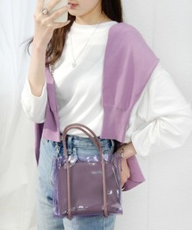 minia | カラークリア2WAYバッグ(ショルダーバッグ)