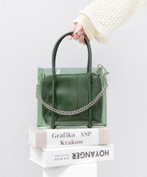 minia | カラークリア2WAYバッグ(ショルダーバッグ)