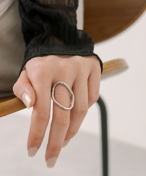 mystic（ミスティック）の「[Eau] crest (ring)（リング・レディース・ゴールド/シルバー・ONE SIZE）」の2枚目の写真
