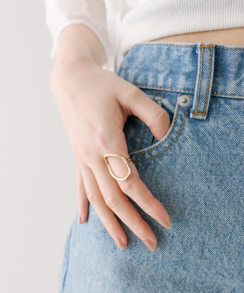 mystic（ミスティック）の「[Eau] crest (ring)（リング・レディース・ゴールド/シルバー・ONE SIZE）」の4枚目の写真