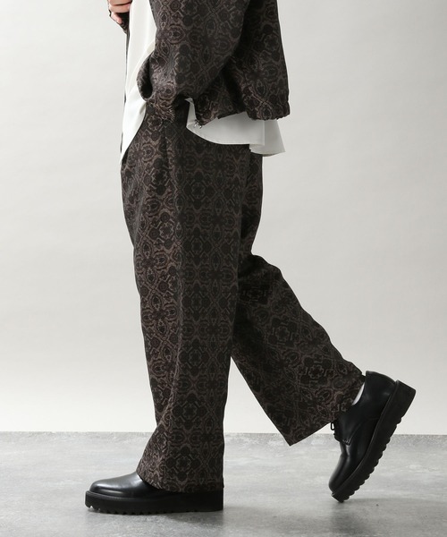 RAGEBLUE（レイジブルー）の「柄ジャガード/ワイドリラックスイージー