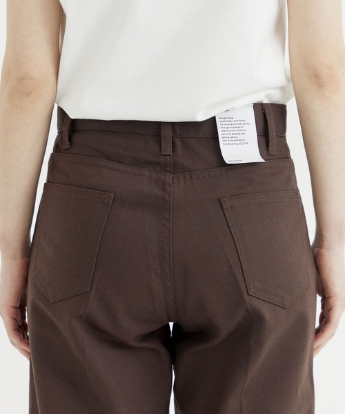 CIOTA（シオタ）の「【CIOTA/シオタ】5 pocket pants/5ポケットパンツ（その他パンツ・レディース・ブラック/ブラウン・SMALL/MEDIUM）」の10枚目の写真