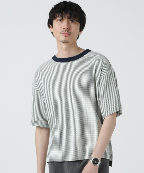 Robert P. Miller/別注 Light Prib Crew Tee