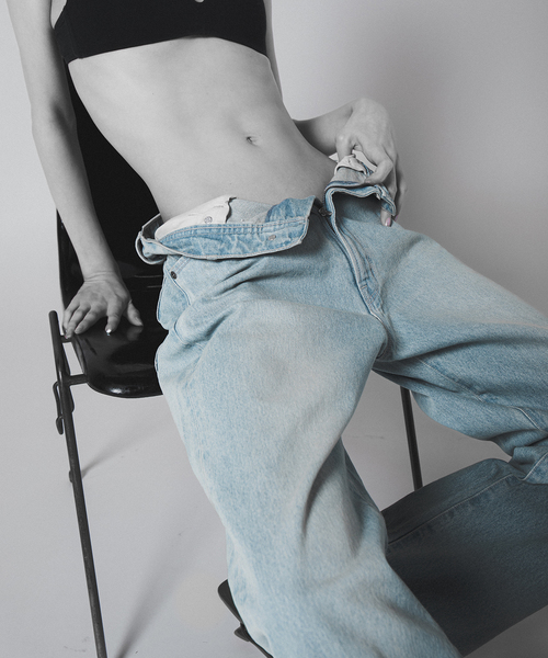 別注【CIMARRON/シマロン】ワイドデニム