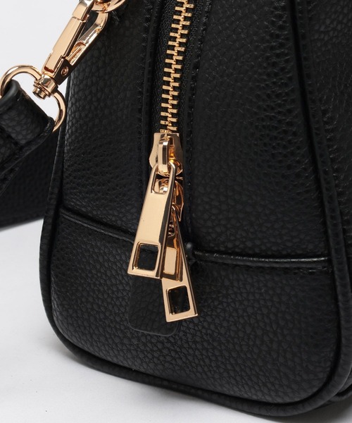 BAYFLOW（ベイフロー）の「バンブーボストンバッグ（ボストンバッグ・レディース・ブラック/ベージュ/オレンジ・FREE）」の5枚目の写真