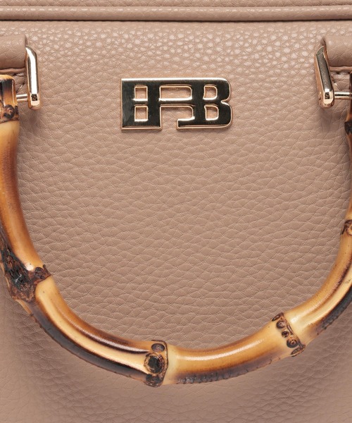 BAYFLOW（ベイフロー）の「バンブーボストンバッグ（ボストンバッグ・レディース・ブラック/ベージュ/オレンジ・FREE）」の12枚目の写真