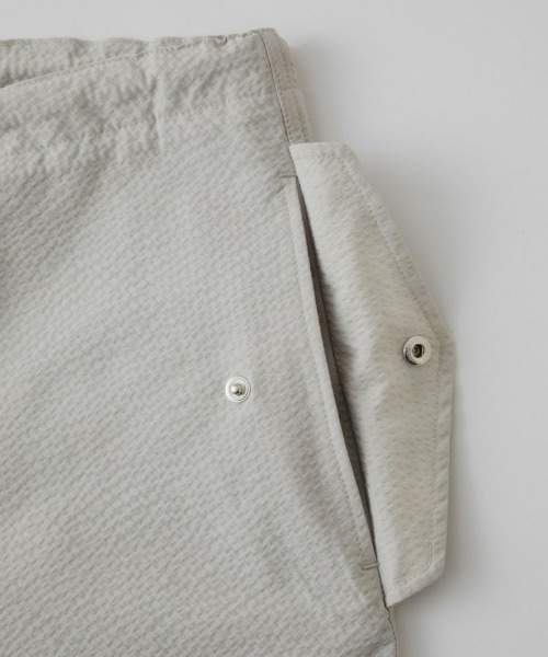 WILD THINGS(ワイルドシングス)の「WILD THINGS/ワイルドシングス Ws SEERSUCKER OVERPANTS シアサッカー オーバー パンツ WTW23008SK(その他パンツ・レディース・ネイビー/グレー系その他3・S)」の8枚目の写真