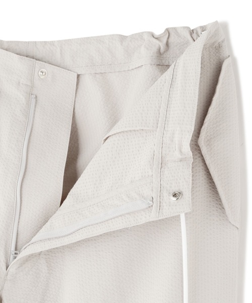 WILD THINGS(ワイルドシングス)の「WILD THINGS/ワイルドシングス Ws SEERSUCKER OVERPANTS シアサッカー オーバー パンツ WTW23008SK(その他パンツ・レディース・ネイビー/グレー系その他3・S)」の17枚目の写真