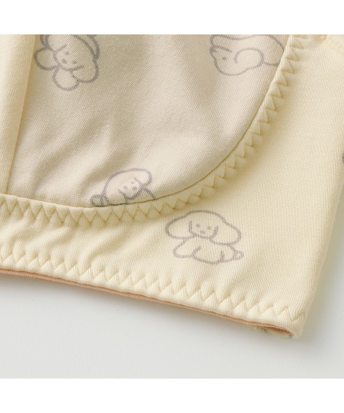 Tuche（トゥシェ）の「Tuche/トゥシェ ナイトブラ マシュマロタッチ＆シアバター加工でやさしさプラス（ナイトブラ・レディース・ライラック/チャコールグレー/クリーム・MEDIUM/LARGE/X-LARGE）」の11枚目の写真