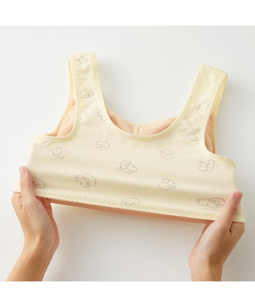 Tuche（トゥシェ）の「Tuche/トゥシェ ナイトブラ マシュマロタッチ＆シアバター加工でやさしさプラス（ナイトブラ・レディース・ライラック/チャコールグレー/クリーム・MEDIUM/LARGE/X-LARGE）」の12枚目の写真