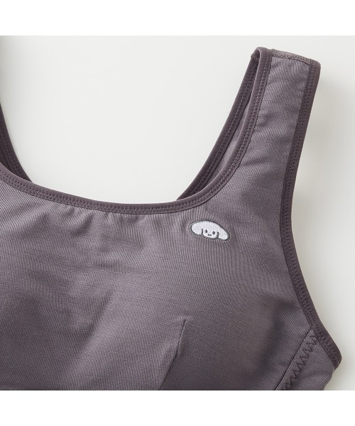 Tuche（トゥシェ）の「Tuche/トゥシェ ナイトブラ マシュマロタッチ＆シアバター加工でやさしさプラス（ナイトブラ・レディース・ライラック/チャコールグレー/クリーム・MEDIUM/LARGE/X-LARGE）」の17枚目の写真