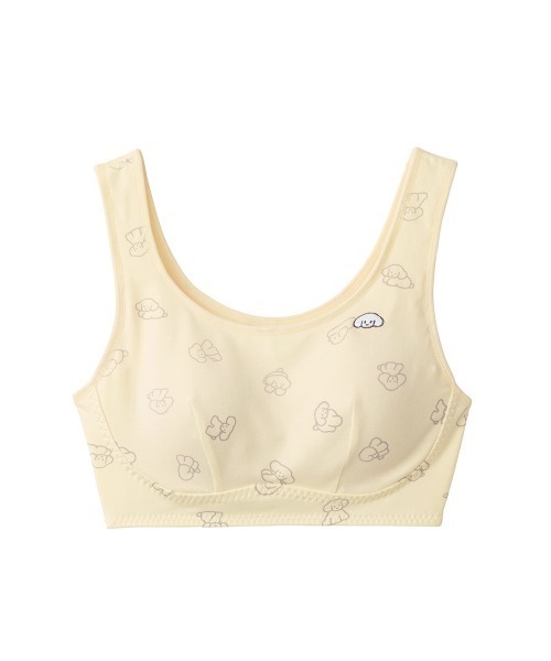 Tuche（トゥシェ）の「Tuche/トゥシェ ナイトブラ マシュマロタッチ＆シアバター加工でやさしさプラス（ナイトブラ・レディース・ライラック/チャコールグレー/クリーム・MEDIUM/LARGE/X-LARGE）」の21枚目の写真