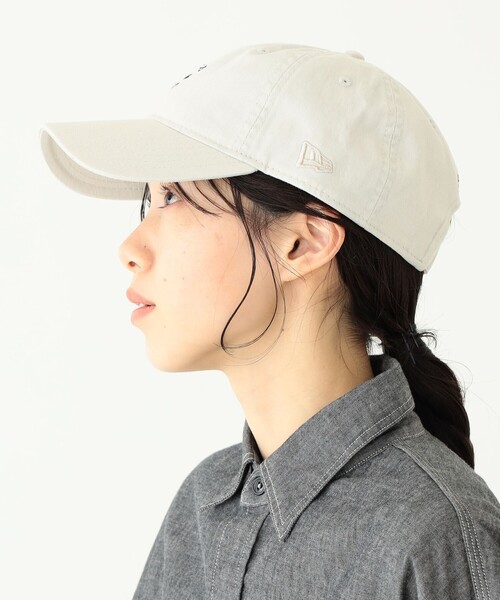 BEAMS BOY(ビームスボーイ)の「NEW ERA × BEAMS BOY / 別注 ロゴ キャップ 23SS(キャップ・レディース・ブラック/ライトブルー/オフホワイト/オレンジ/ピンク・ONE SIZE)」の7枚目の写真