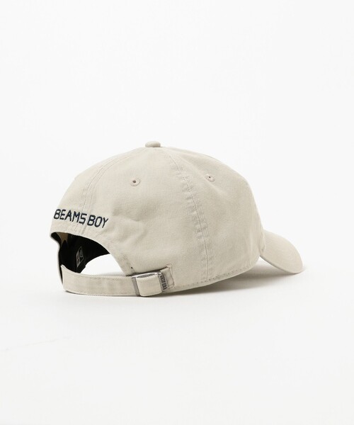 BEAMS BOY(ビームスボーイ)の「NEW ERA × BEAMS BOY / 別注 ロゴ キャップ 23SS(キャップ・レディース・ブラック/ライトブルー/オフホワイト/オレンジ/ピンク・ONE SIZE)」の12枚目の写真