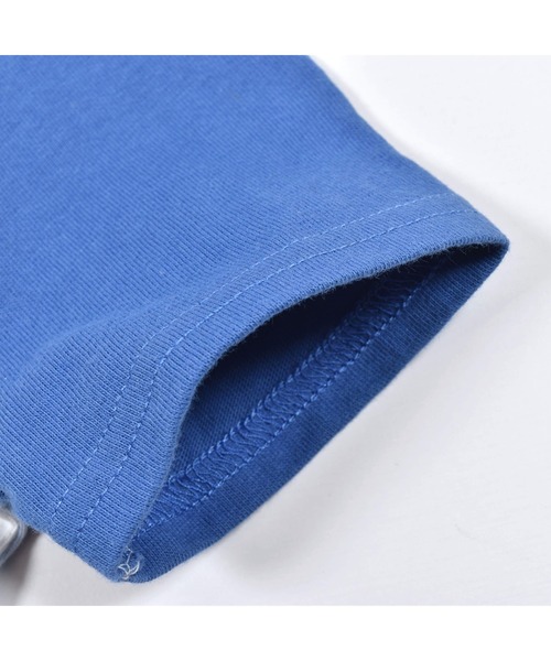 SLAP SLIP BABY(スラップスリップベビー)の「SLAPSLIPBABY/【防汚】アニマルイヌ刺繍配色ロンパースベビー(60~80cm)(ロンパース・キッズ・ブルー系その他/イエロー系その他・60/70/80)」の10枚目の写真