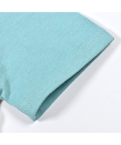 SLAP SLIP BABY(スラップスリップベビー)の「SLAPSLIPBABY/【防汚】アニマルイヌ刺繍配色ロンパースベビー(60~80cm)(ロンパース・キッズ・ブルー系その他/イエロー系その他・60/70/80)」の7枚目の写真