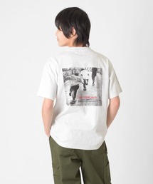 GLAZOS | 【接触冷感】アソートバックフォトプリント半袖Tシャツ(Tシャツ/カットソー)