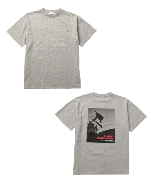 GLAZOS(グラソス)の「【接触冷感】アソートバックフォトプリント半袖Tシャツ(Tシャツ/カットソー・キッズ・ブルー/オートミール/チャコールグレー/カーキ/ホワイト/グレー/ベージュ・140cm/150cm/130cm/170cm/160cm)」の17枚目の写真