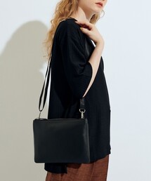 ◆【WEB限定】レザー2WAYサコッシュバッグ