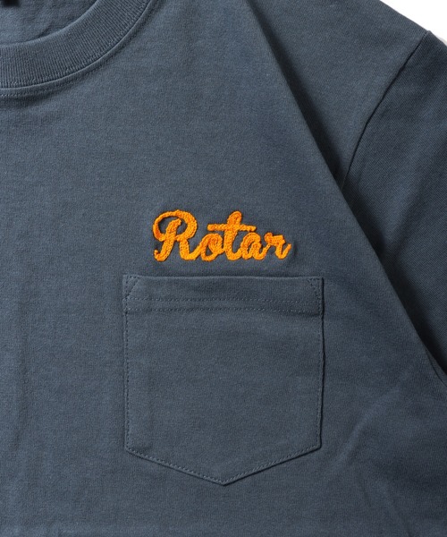 ROTAR（ローター）の「ROTAR 231 Chain Pocket Tee（Tシャツ/カットソー・メンズ・ヘザーグレー/ブラック/ホワイト系その他/ブルー系その他・LARGE/SMALL/MEDIUM/X-LARGE）」の4枚目の写真