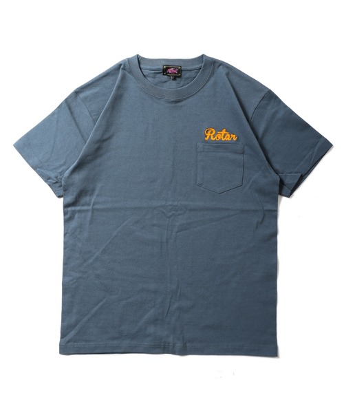 ROTAR（ローター）の「ROTAR 231 Chain Pocket Tee（Tシャツ/カットソー・メンズ・ヘザーグレー/ブラック/ホワイト系その他/ブルー系その他・LARGE/SMALL/MEDIUM/X-LARGE）」の5枚目の写真