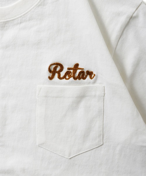 ROTAR（ローター）の「ROTAR 231 Chain Pocket Tee（Tシャツ/カットソー・メンズ・ヘザーグレー/ブラック/ホワイト系その他/ブルー系その他・LARGE/SMALL/MEDIUM/X-LARGE）」の8枚目の写真